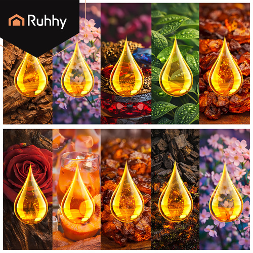 Doftoljor 10-pack 10 ml – Aromoljor för Diffuser, Aromalampa & Doftsten