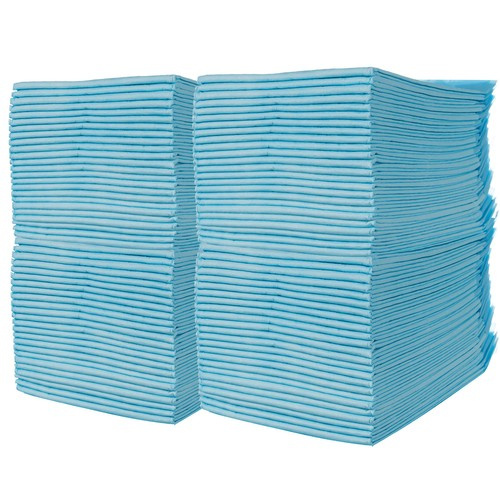 Hygienunderlägg 100-pack 60 x 40 cm – Absorberande Valpmattor med 30 Bajspåsar