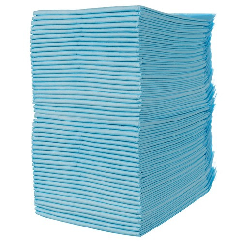 Hygienunderlägg 50-pack 60 x 90 cm – Absorberande Valpmattor med 30 Bajspåsar