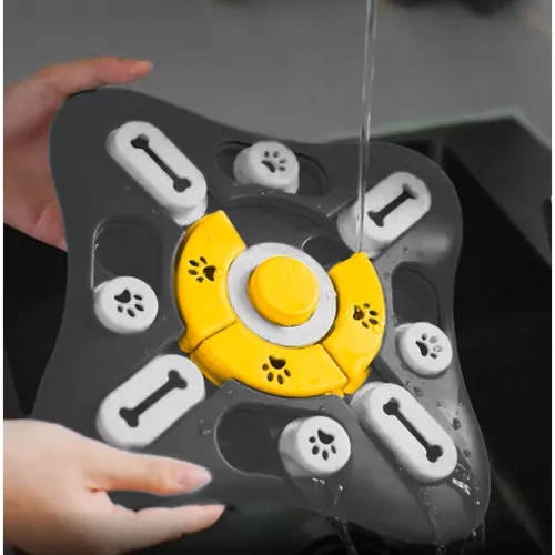 Interaktiv Hundleksak – Aktiveringsleksak & Slow Feeder med 360° Rotation