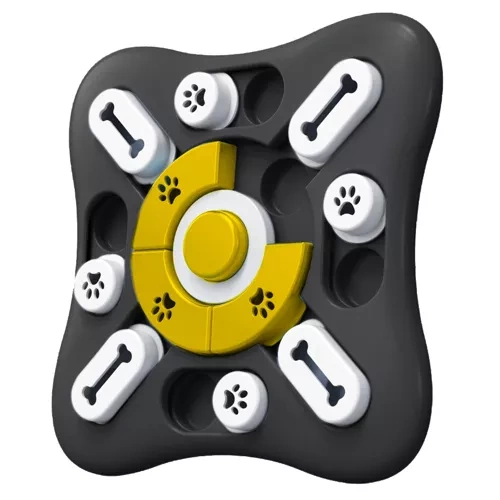 Interaktiv Hundleksak – Aktiveringsleksak & Slow Feeder med 360° Rotation