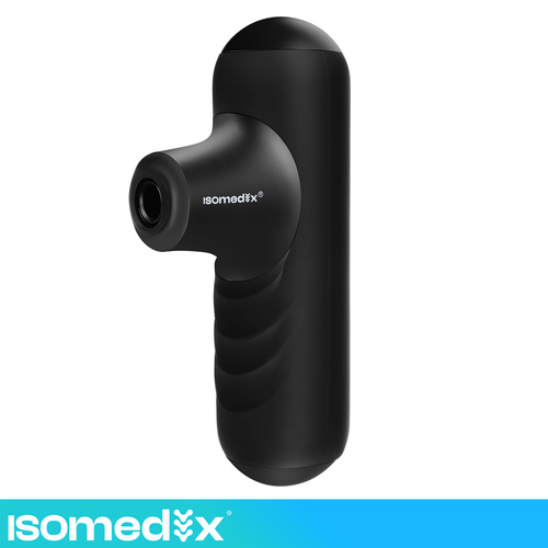 Mini Massagepistol – Handhållen Muskelmassage med 5 Lägen & 4 Massagehuvuden