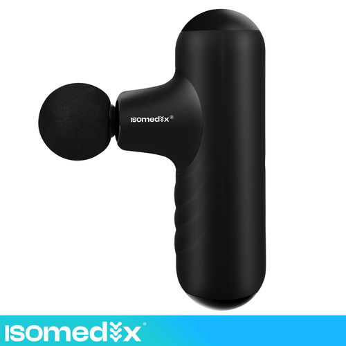 Mini Massagepistol – Handhållen Muskelmassage med 5 Lägen & 4 Massagehuvuden