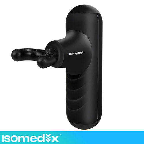 Mini Massagepistol – Handhållen Muskelmassage med 5 Lägen & 4 Massagehuvuden
