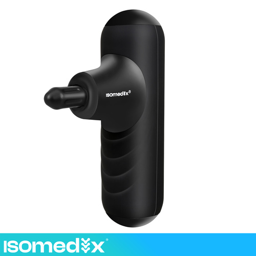 Mini Massagepistol – Handhållen Muskelmassage med 5 Lägen & 4 Massagehuvuden