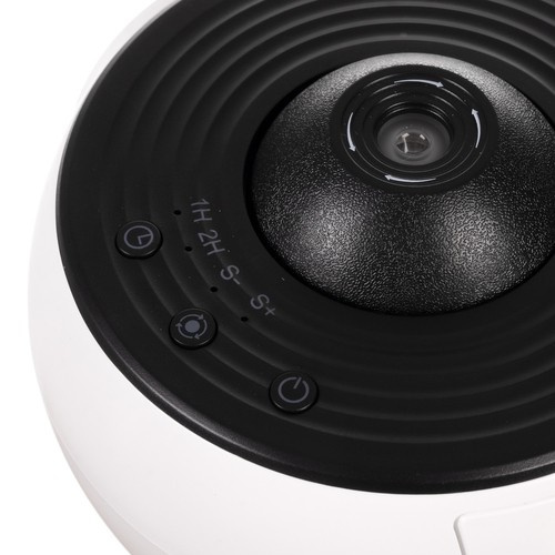 LED Stjärnprojektor – Nattlampa med 360° Rotation, 12 Bildskivor & Timer