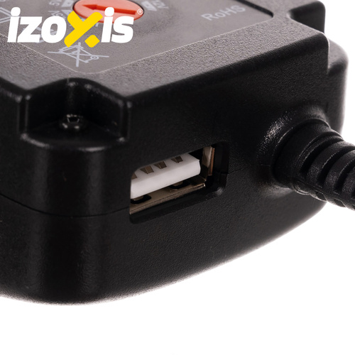 Universell Nätadapter 30 W – Justerbar DC-Adapter med USB & 6 Kontakter