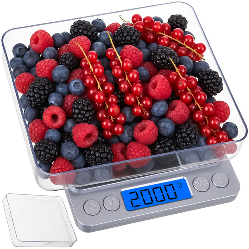 Digital Köksvåg 2 kg – Precisionsvåg med 0,1 g Noggrannhet & LCD-Display