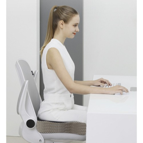 Ergonomisk Sittdyna i Minnesskum – Stolsdyna med Avtagbart Överdrag