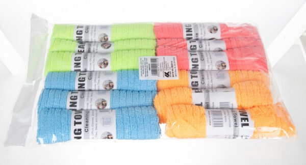 Mikrofiberdukar 12-pack – Städdukar 30 x 30 cm
