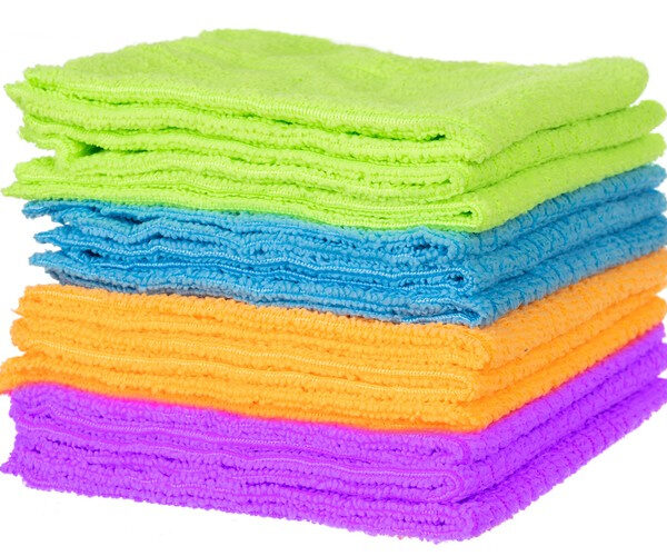 Mikrofiberdukar 12-pack – Städdukar 30 x 30 cm
