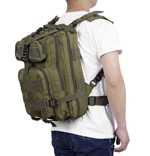 Militär Ryggsäck 35 L – Taktisk Vandringsryggsäck med MOLLE-System & Höftbälte