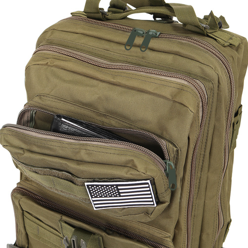 Militär Ryggsäck 35 L – Taktisk Vandringsryggsäck med MOLLE-System & Höftbälte