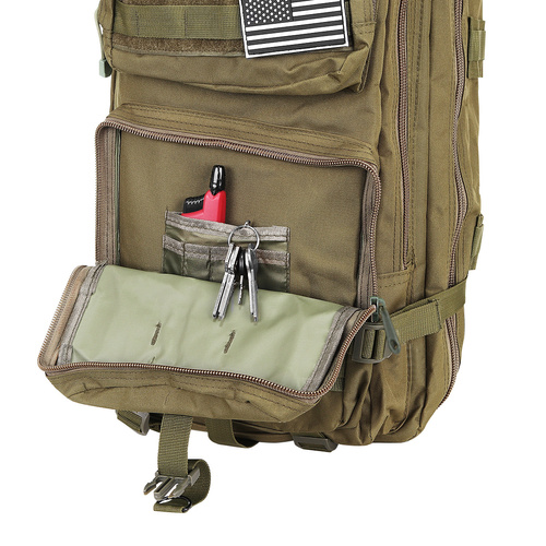 Militär Ryggsäck 35 L – Taktisk Vandringsryggsäck med MOLLE-System & Höftbälte