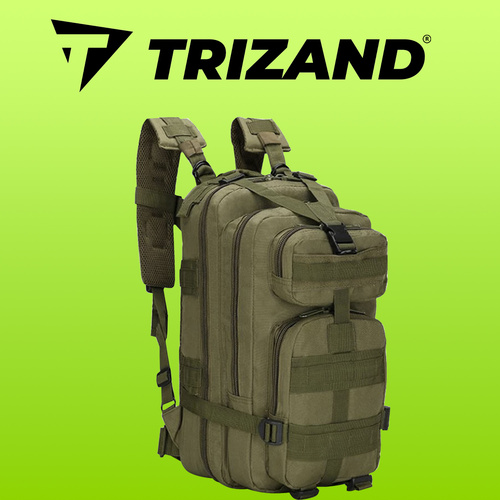 Militär Ryggsäck 35 L – Taktisk Vandringsryggsäck med MOLLE-System & Höftbälte