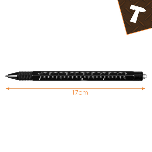 Multifunktionspenna 9-i-1 – Penna med LED, Skruvmejsel & Smarta Verktygsfunktioner