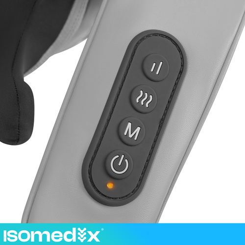 Nackmassageapparat med Värme – Trådlös Shiatsu Massage för Nacke & Axlar