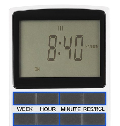 Digital På/Av-Timer – Veckotimer 16 A med LCD-Display
