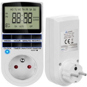 Digital På/Av-Timer – Veckotimer 16 A med LCD-Display