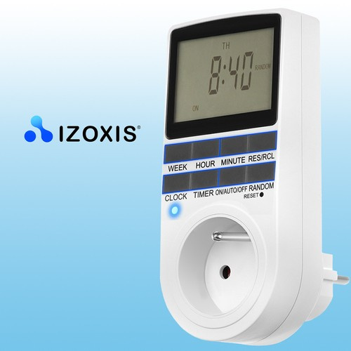 Digital På/Av-Timer – Veckotimer 16 A med LCD-Display