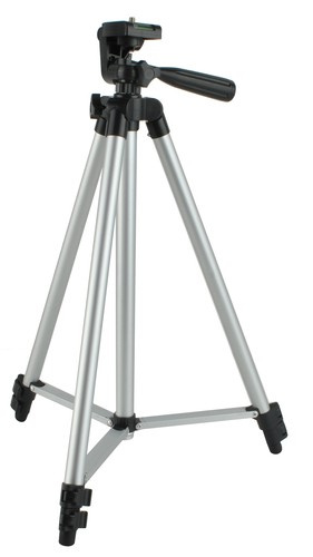 Kamerastativ 45–133 cm för Mobil & Kamera – Aluminium med Mobilhållare och Fjärrutlösare