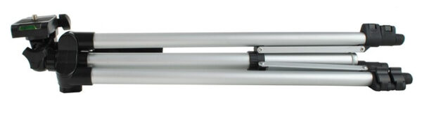 Kamerastativ 45–133 cm för Mobil & Kamera – Aluminium med Mobilhållare och Fjärrutlösare