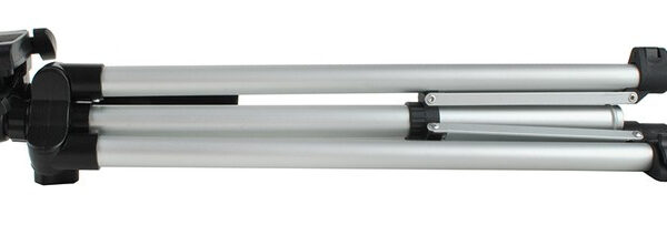Kamerastativ 45–133 cm för Mobil & Kamera – Aluminium med Mobilhållare och Fjärrutlösare