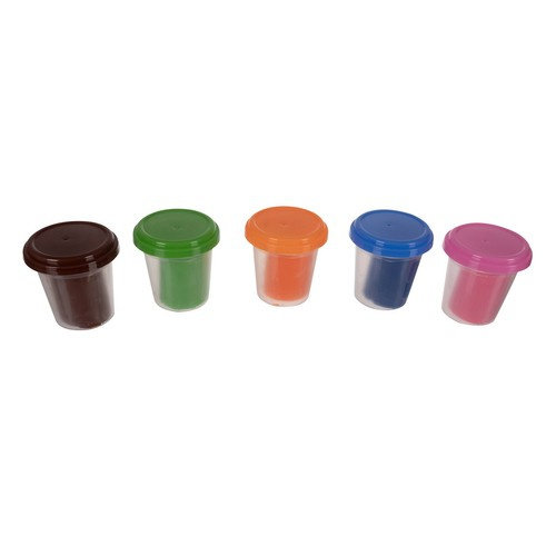 Modellera Lera Set – Kreativt Lekset med Formar, Spruta & 5 Färger