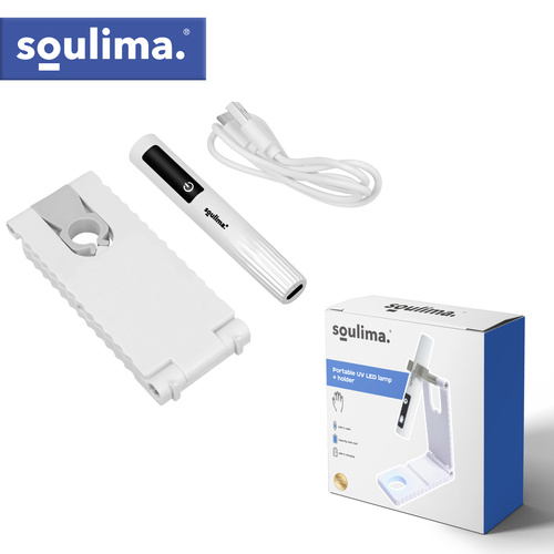 Portabel UV/LED-Lampa – Trådlös Nagellampa med LCD & USB-C