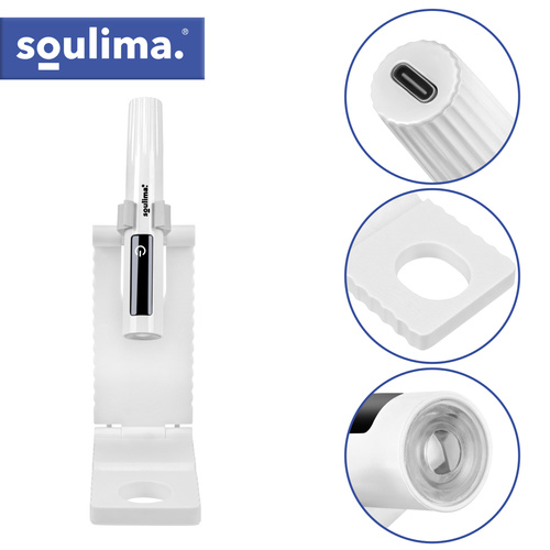 Portabel UV/LED-Lampa – Trådlös Nagellampa med LCD & USB-C