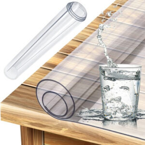Transparent Skyddsmatta 120 x 60 cm – Bordsskydd i PVC 1 mm