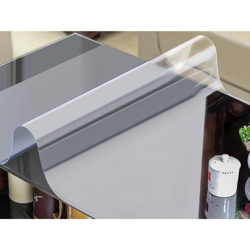 Transparent Skyddsmatta 120 x 60 cm – Bordsskydd i PVC 1 mm
