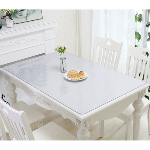 Transparent Skyddsmatta 120 x 60 cm – Bordsskydd i PVC 1 mm
