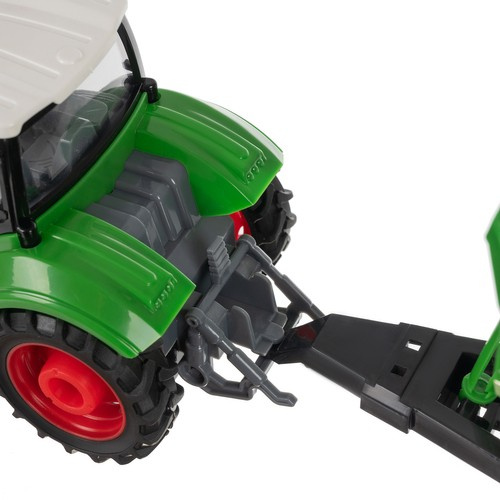 Fjärrstyrd Traktor med Släp – RC Traktor med Tippbart Släp & LED-ljus