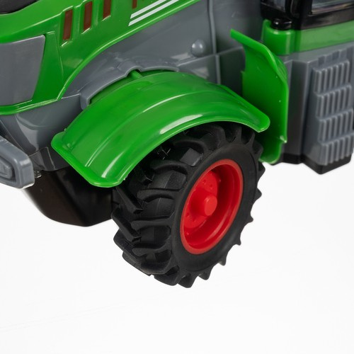 Fjärrstyrd Traktor med Släp – RC Traktor med Tippbart Släp & LED-ljus