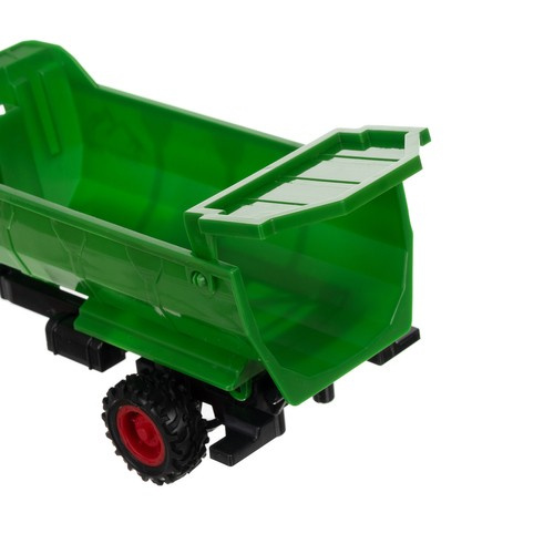 Fjärrstyrd Traktor med Släp – RC Traktor med Tippbart Släp & LED-ljus