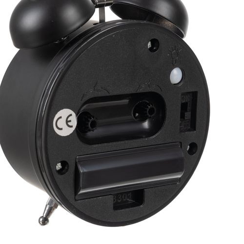 Retro Väckarklocka Analog – Tystgående Väckarklocka med LED-Belysning