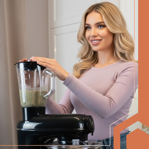 Köksmaskin 2200 W 6,2 L – Matberedare med Blender, Köttkvarn & Planetarisk Blandning