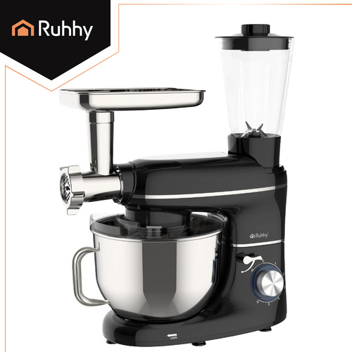 Köksmaskin 2200 W 6,2 L – Matberedare med Blender, Köttkvarn & Planetarisk Blandning