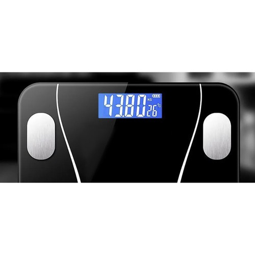 Analytisk Personvåg med Bluetooth – Badrumsvåg 180 kg med LCD-Display