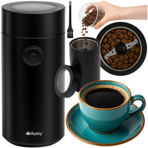 Elektrisk Kaffekvarn 150 W – Kryddkvarn med Rostfria Knivblad & 50 g Kapacitet