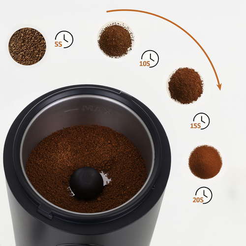 Elektrisk Kaffekvarn 150 W – Kryddkvarn med Rostfria Knivblad & 50 g Kapacitet