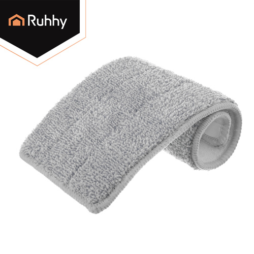 Spraymopp med Dubbelkammarhink 11 L – Platt Mopp med Handsfree Urvridning & 3 Moppskydd