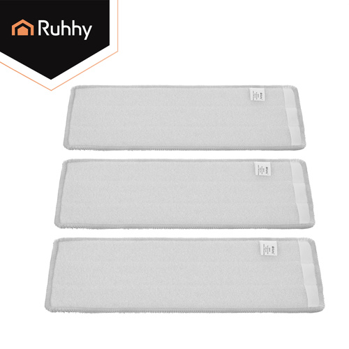 Spraymopp med Dubbelkammarhink 11 L – Platt Mopp med Handsfree Urvridning & 3 Moppskydd