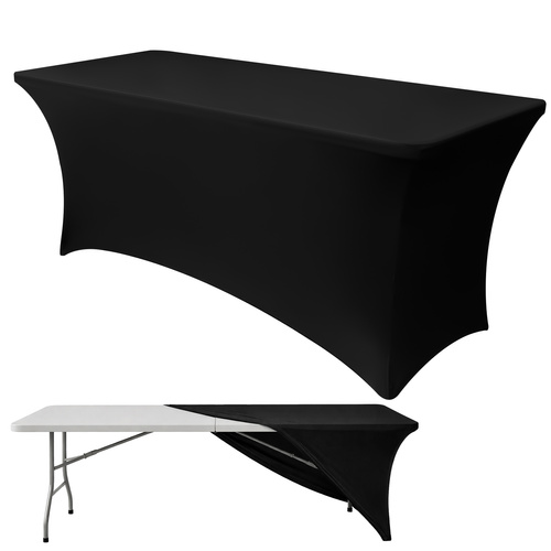 Elastiskt Bordsöverdrag 183 x 75 x 75 cm – Stretchduk för Bankettbord