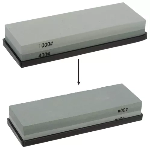 Knivslipset 9 Delar – Vattenbrynen 400/1000/3000/8000 med Läderrem