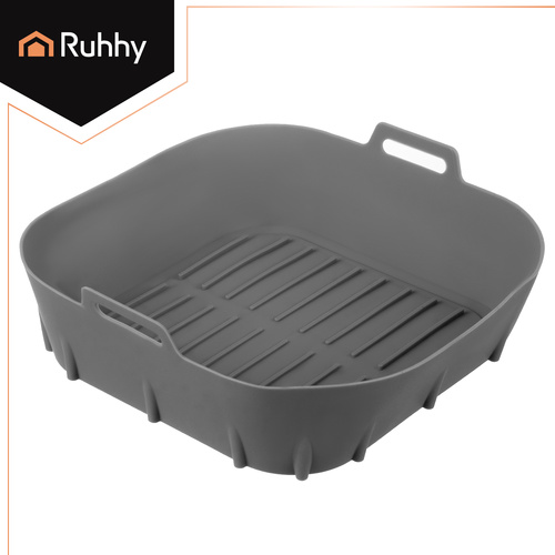 Silikoninsats för Airfryer 20 cm – Non-Stick med Handtag