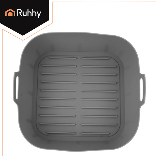 Silikoninsats för Airfryer 20 cm – Non-Stick med Handtag