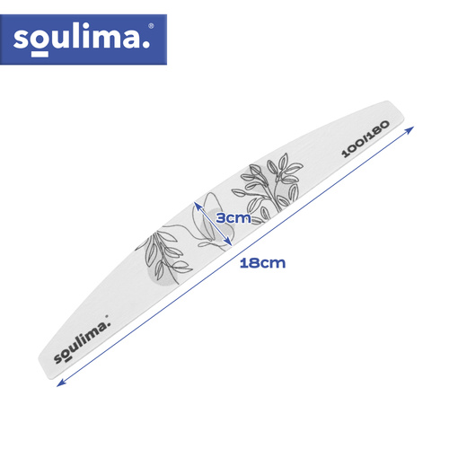 Nagelfilar 100/180 100-pack – Smala Båtformade Nagelfilar