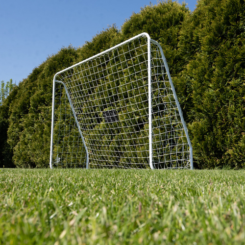 Fotbollsmål 240 cm – Fotbollsnät med Träffsäkerhetsmatta & Markpinnar